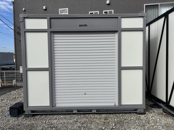 千葉県木更津店/展示場の新棟ユニットハウス・プレハブ・コンテナハウスPanda3.0 PS3K(1.60坪)の本体の外観