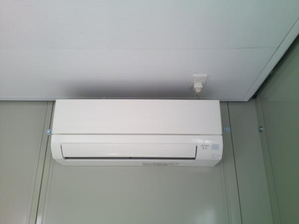 京都府木津川店/展示場の中古ユニットハウス・プレハブ・コンテナハウスCT-41J(2.83坪)の各設備のエアコン