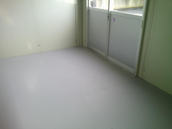 京都府木津川店/展示場の中古ユニットハウス・プレハブ・コンテナハウスCT-41J(2.83坪)の本体の内観