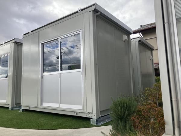 奈良県奈良店/展示場の中古ユニットハウス・プレハブ・コンテナハウスCT-32J(2.16坪)の本体の外観