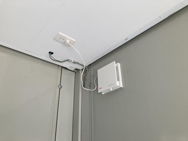 奈良県奈良店/展示場の中古ユニットハウス・プレハブ・コンテナハウスCT-32J(2.16坪)の各設備の換気扇