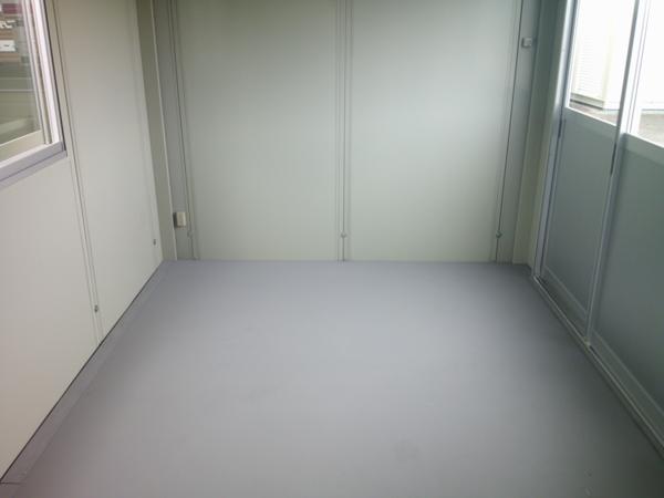 京都府木津川店/展示場の中古ユニットハウス・プレハブ・コンテナハウスCT-41J(2.83坪)の本体の内観