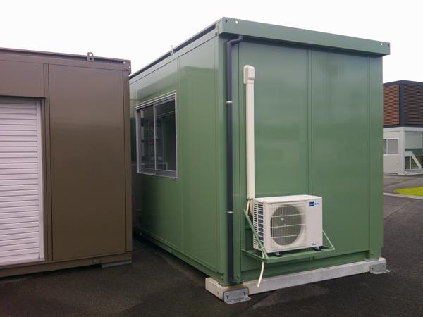 京都府木津川店/展示場の中古ユニットハウス・プレハブ・コンテナハウスCT-41J(2.83坪)の本体の外観