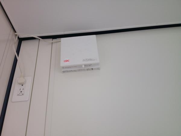 京都府木津川店/展示場の新棟ユニットハウス・プレハブ・コンテナハウス47MSL(3.02坪)の各設備の換気扇