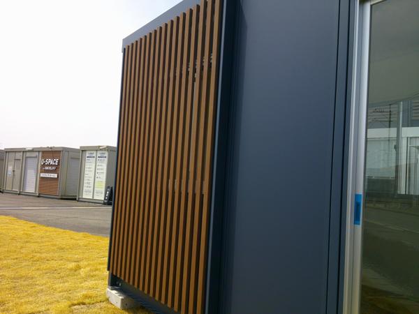 京都府木津川店/展示場の新棟ユニットハウス・プレハブ・コンテナハウス47MSL(3.02坪)の本体の外観