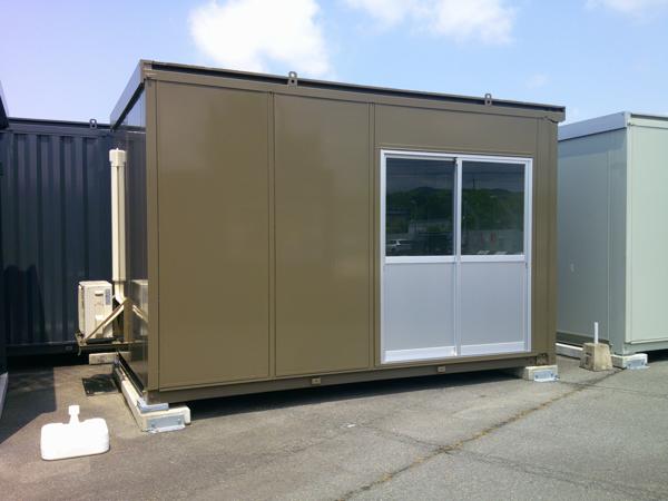 京都府木津川店/展示場の中古ユニットハウス・プレハブ・コンテナハウスCT-41J(2.83坪)の本体の外観