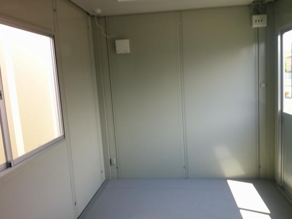 京都府木津川店/展示場の中古ユニットハウス・プレハブ・コンテナハウスCT-41J(2.83坪)の本体の内観