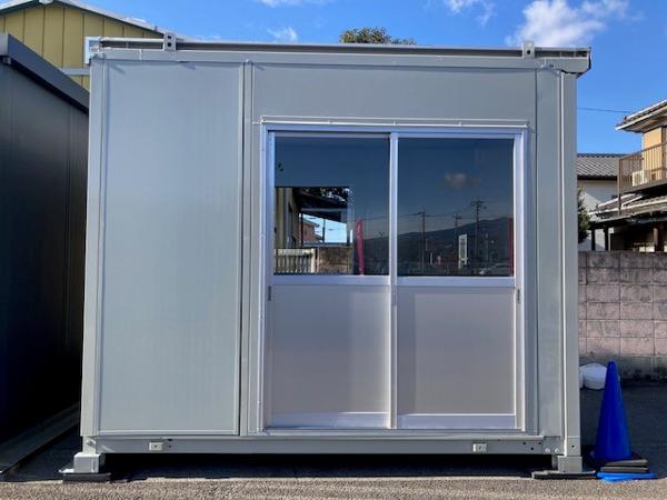 群馬県前橋店/展示場の中古ユニットハウス・プレハブ・コンテナハウスCT-32J(2.16坪)の本体の外観