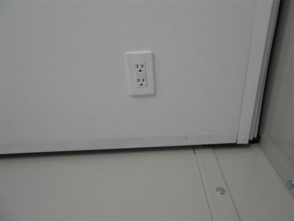 群馬県館林店/展示場の中古ユニットハウス・プレハブ・コンテナハウスCT-41J(2.83坪)の各設備のコンセント