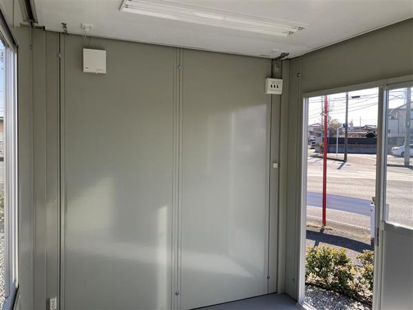 群馬県伊勢崎バイパス店/展示場の中古ユニットハウス・プレハブ・コンテナハウスCT-32J(2.16坪)の本体の内観