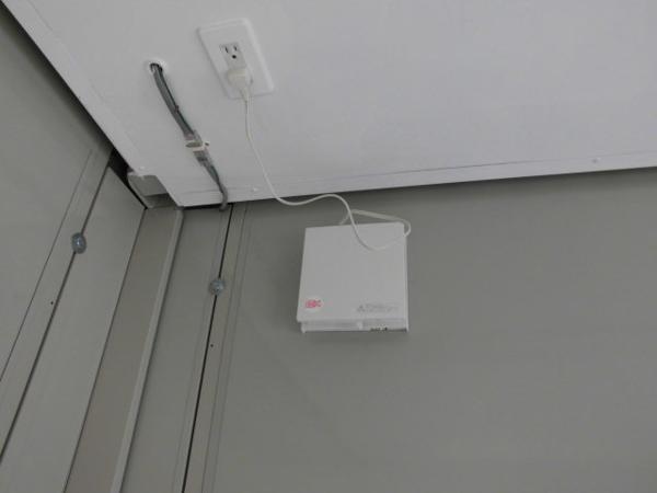 福岡県太宰府店/展示場の中古ユニットハウス・プレハブ・コンテナハウスCT-32J(2.18坪)の各設備の換気扇