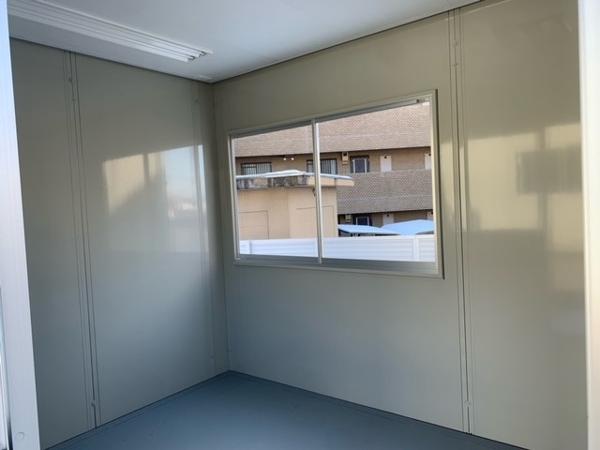 栃木県宇都宮戸祭店/展示場の中古ユニットハウス・プレハブ・コンテナハウスCT-32J(2.16坪)の本体の内観