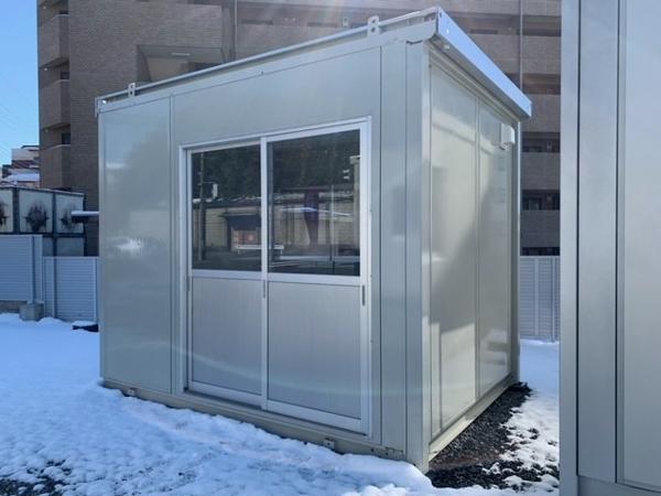 栃木県宇都宮戸祭店/展示場の中古ユニットハウス・プレハブ・コンテナハウスCT-32J(2.16坪)の本体の外観