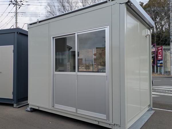 栃木県宇都宮戸祭店/展示場の中古ユニットハウス・プレハブ・コンテナハウスCT-32J(2.16坪)の本体の外観