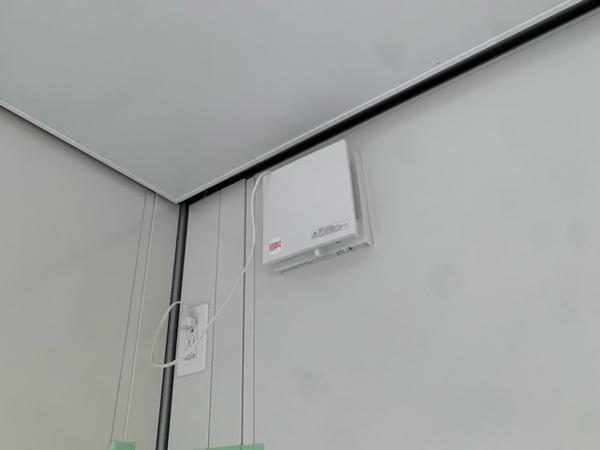 栃木県宇都宮戸祭店/展示場の新棟ユニットハウス・プレハブ・コンテナハウス47MSL(3.02坪)の各設備の換気扇