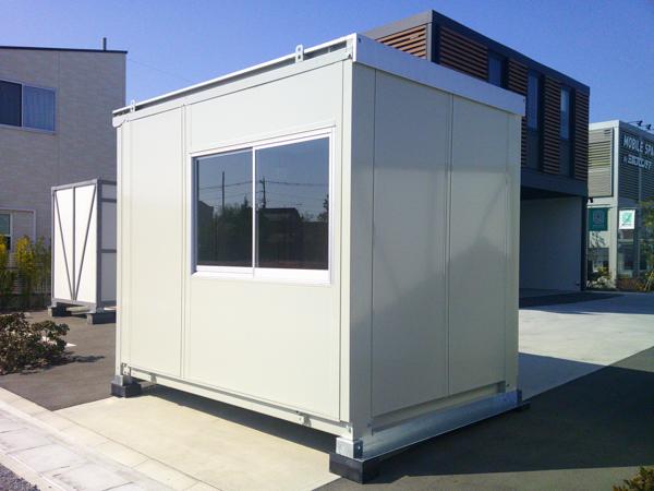 埼玉県熊谷店/展示場の中古ユニットハウス・プレハブ・コンテナハウスCT-32J(2.16坪)の本体の外観