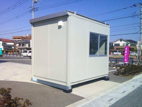 埼玉県熊谷店/展示場の中古ユニットハウス・プレハブ・コンテナハウスCT-32J(2.16坪)の本体の外観