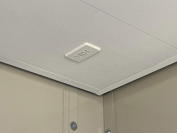 神奈川県厚木店/展示場の中古ユニットハウス・プレハブ・コンテナハウスCT-41J(2.83坪)の各設備のコンセント