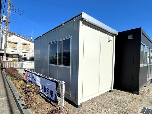 神奈川県厚木店/展示場の中古ユニットハウス・プレハブ・コンテナハウスCT-41J(2.83坪)の本体の外観