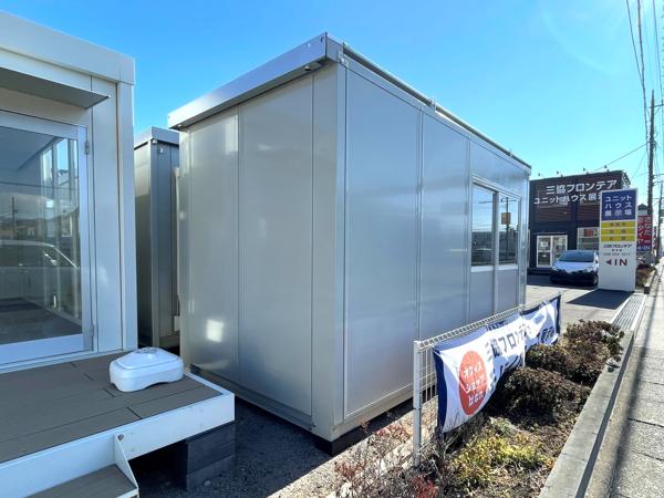 神奈川県厚木店/展示場の中古ユニットハウス・プレハブ・コンテナハウスCT-41J(2.83坪)の本体の外観