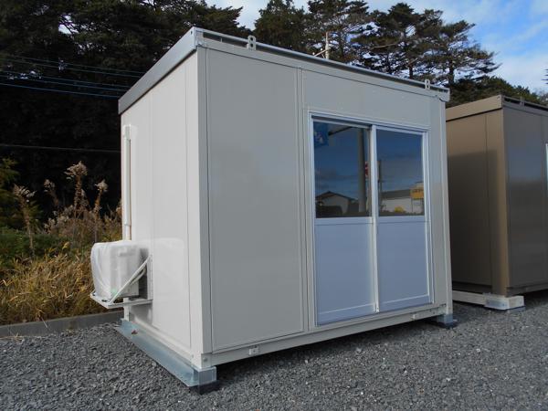 茨城県鹿嶋店/展示場の中古ユニットハウス・プレハブ・コンテナハウスCT-32J(2.16坪)の本体の外観