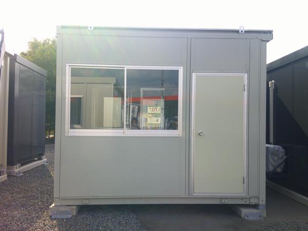 京都府木津川店/展示場の中古ユニットハウス・プレハブ・コンテナハウスCT-32J(2.16坪)の本体の外観