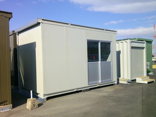 京都府木津川店/展示場の中古ユニットハウス・プレハブ・コンテナハウスCT-41J(2.83坪)の本体の外観