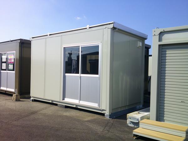 京都府木津川店/展示場の中古ユニットハウス・プレハブ・コンテナハウスCT-41J(2.83坪)の本体の外観
