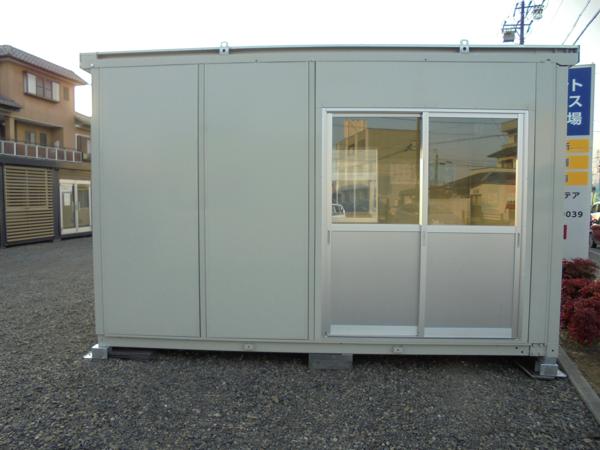 岐阜県大垣店/展示場の中古ユニットハウス・プレハブ・コンテナハウスCT-41J(2.83坪)の本体の外観