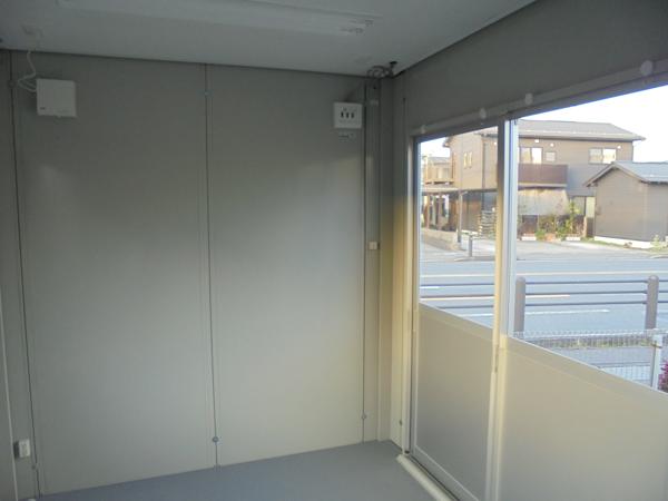 岐阜県大垣店/展示場の中古ユニットハウス・プレハブ・コンテナハウスCT-41J(2.83坪)の本体の内観