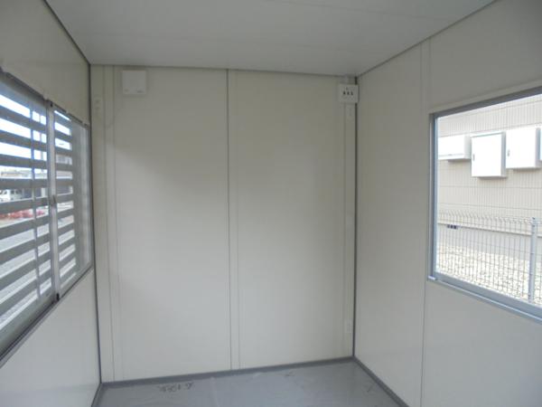 岐阜県大垣店/展示場の新棟ユニットハウス・プレハブ・コンテナハウス38MSL(2.43坪)の本体の内観