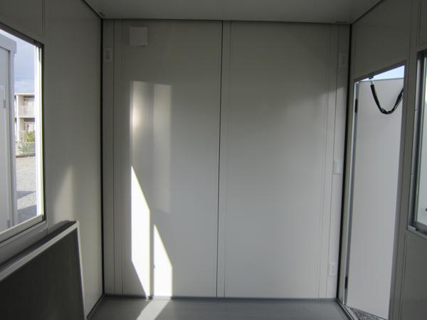 宮城県登米店/展示場の新棟ユニットハウス・プレハブ・コンテナハウス38MSL(2.43坪)の本体の内観