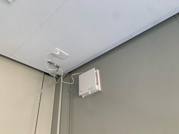 栃木県宇都宮戸祭店/展示場の中古ユニットハウス・プレハブ・コンテナハウスCT-41J(2.83坪)の各設備の換気扇