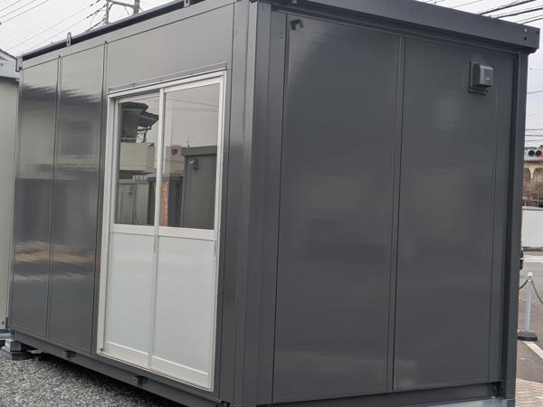 栃木県宇都宮戸祭店/展示場の中古ユニットハウス・プレハブ・コンテナハウスCT-41J(2.83坪)の本体の外観