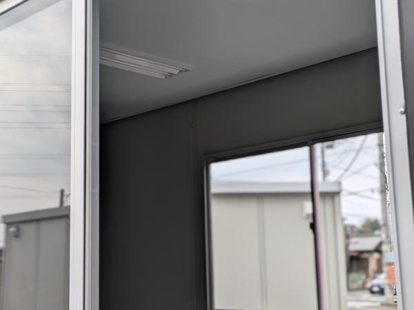 栃木県宇都宮戸祭店/展示場の中古ユニットハウス・プレハブ・コンテナハウスCT-41J(2.83坪)の本体の内観