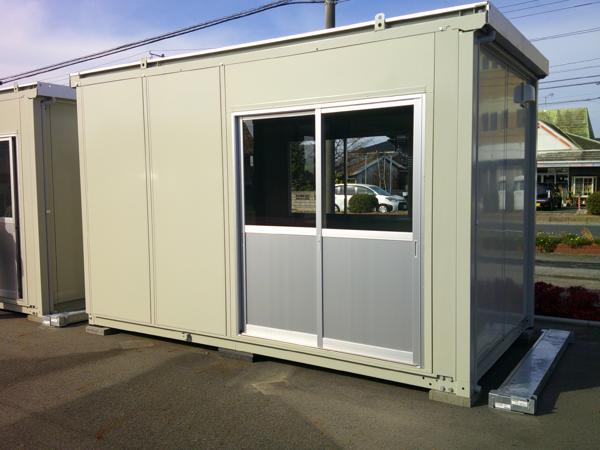 山口県宇部店/展示場の中古ユニットハウス・プレハブ・コンテナハウスCT-41J(2.83坪)の本体の外観