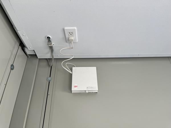 山梨県笛吹一宮店/展示場の中古ユニットハウス・プレハブ・コンテナハウスCT-41J(2.83坪)の各設備の換気扇