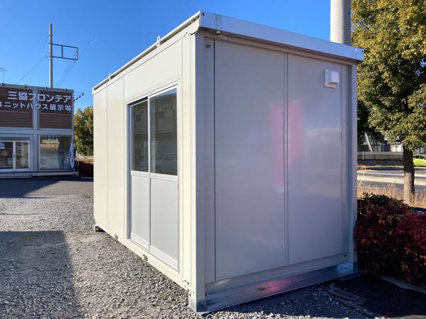 群馬県太田店/展示場の中古ユニットハウス・プレハブ・コンテナハウスCT-41J(2.83坪)の本体の外観