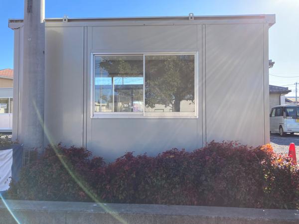 群馬県太田店/展示場の中古ユニットハウス・プレハブ・コンテナハウスCT-41J(2.83坪)の本体の外観