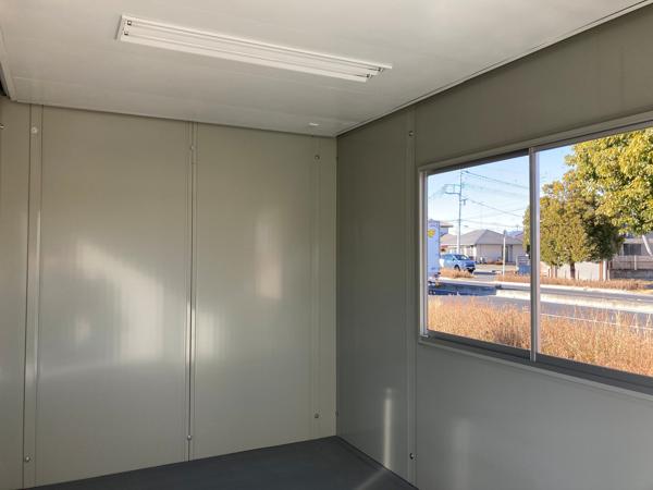 群馬県太田店/展示場の中古ユニットハウス・プレハブ・コンテナハウスCT-41J(2.83坪)の各設備の照明器具