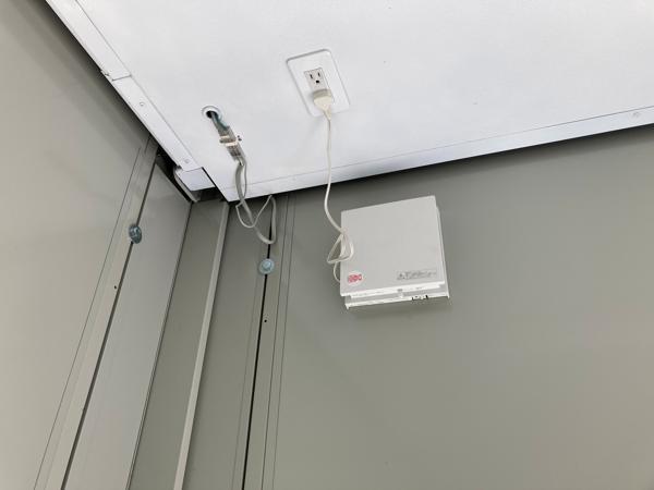 群馬県太田店/展示場の中古ユニットハウス・プレハブ・コンテナハウスCT-41J(2.83坪)の各設備の換気扇