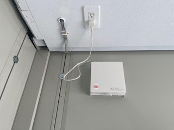 埼玉県本庄店/展示場の中古ユニットハウス・プレハブ・コンテナハウスCT-41J(2.83坪)の各設備の換気扇