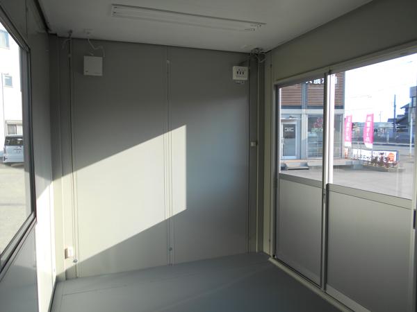 愛知県碧南店/展示場の中古ユニットハウス・プレハブ・コンテナハウスCT-41J(2.83坪)の本体の内観