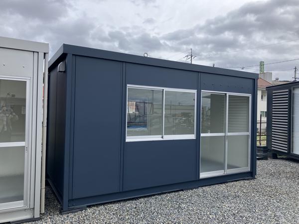 広島県広島八木店/展示場の新棟ユニットハウス・プレハブ・コンテナハウス47MSL(3.02坪)の本体の外観