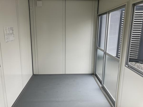 広島県広島八木店/展示場の新棟ユニットハウス・プレハブ・コンテナハウス47MSL(3.02坪)の本体の外観