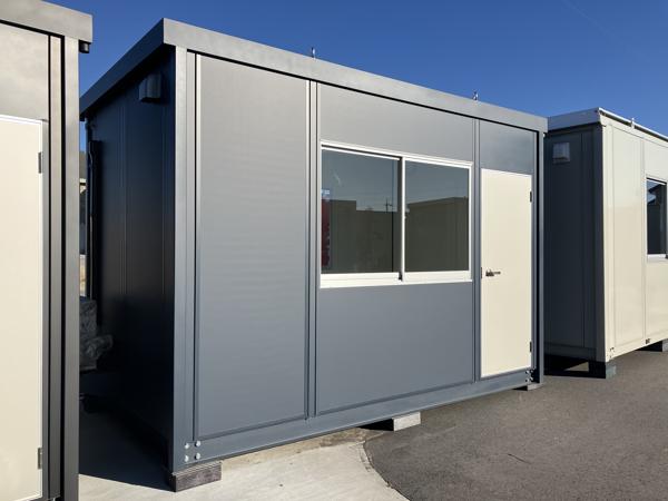 長野県佐久北インター店/展示場の新棟ユニットハウス・プレハブ・コンテナハウス38MSL(2.43坪)の本体の外観