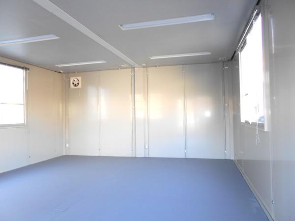 京都府宇治出張所/展示場の中古ユニットハウス・プレハブ・コンテナハウスCT-54J(7.78坪)の本体の内観
