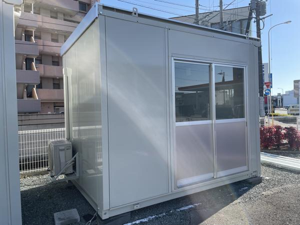 熊本県熊本店/展示場の中古ユニットハウス・プレハブ・コンテナハウスCT-32J(2.16坪)の本体の外観