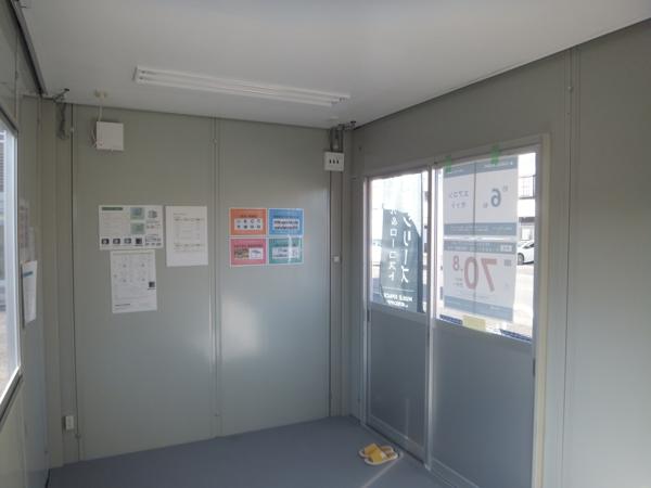 滋賀県滋賀店/展示場の中古ユニットハウス・プレハブ・コンテナハウスCT-41J(2.83坪)の本体の内観