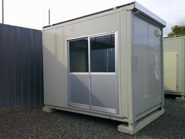 京都府木津川店/展示場の中古ユニットハウス・プレハブ・コンテナハウスCT-32J(2.16坪)の本体の外観